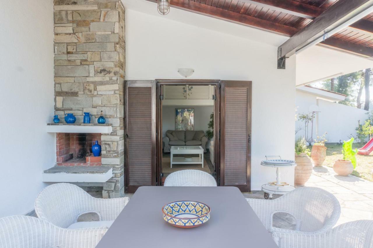 Villa Aurora In Sani With Garden And Pool Extérieur photo